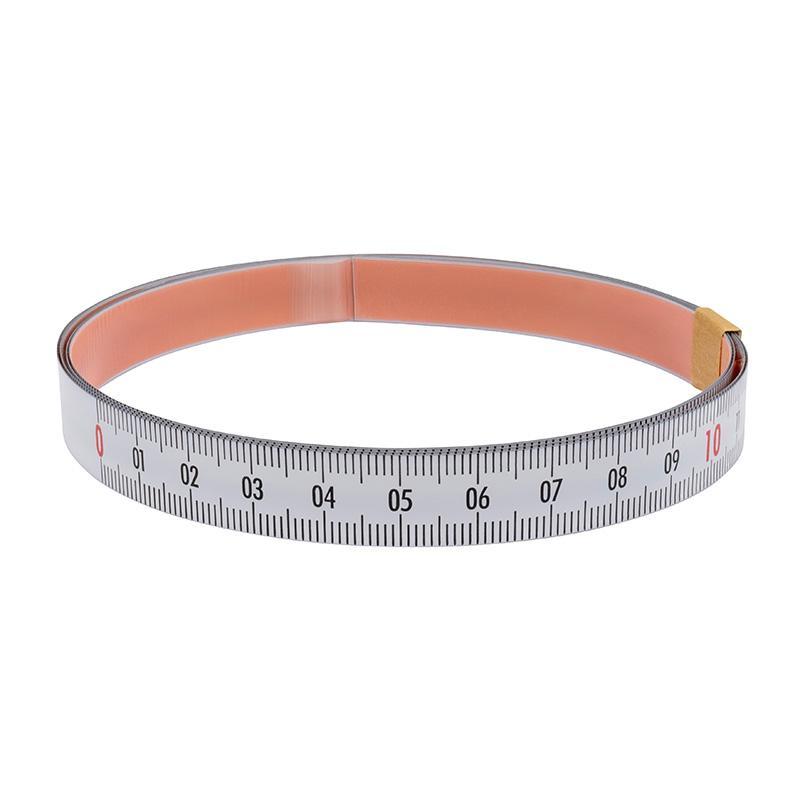 Adhesive-backed Steel Measuring Tape - mm / inch scale
